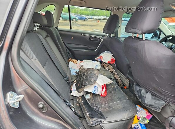 2T3F1RFV8LC120127 2020 TOYOTA RAV4 Gray Vista interior trasera