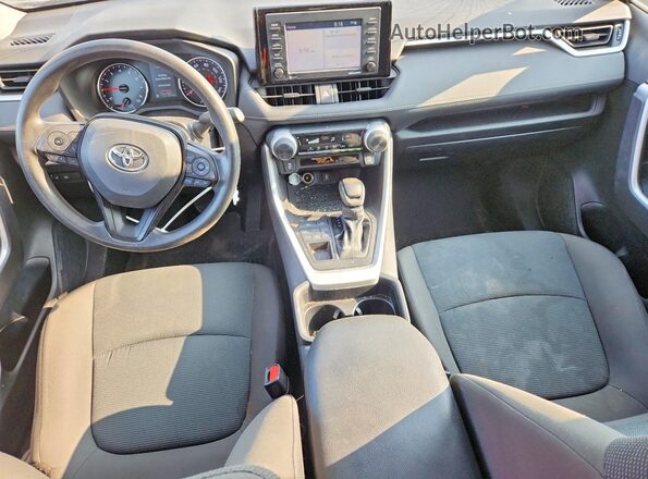 2T3F1RFV8MC239247 2021 TOYOTA RAV4 Black წინა პანელის ხედი