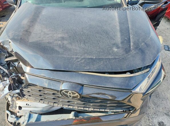 2T3F1RFV8MC239247 2021 TOYOTA RAV4 Black ძრავის განყოფილების ხედი