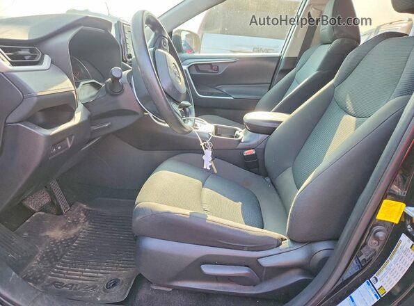 2T3F1RFV8MC239247 2021 TOYOTA RAV4 Black წინა სალონის ხედი
