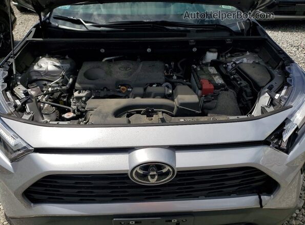 2T3F1RFV8SW571054 2025 TOYOTA RAV4 Silver Engine compartment view