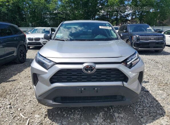 2T3F1RFV8SW571054 2025 TOYOTA RAV4 Silver Front view