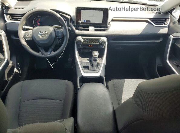 2T3F1RFV8SW571054 2025 TOYOTA RAV4 Silver Dashboard view