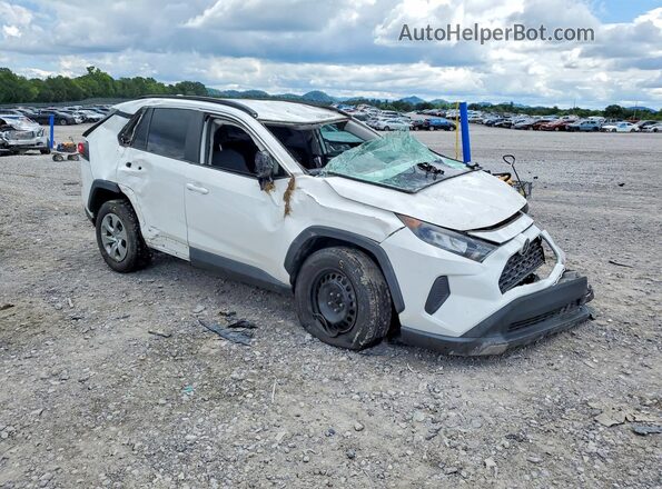 2T3F1RFV9KC009357 2019 TOYOTA RAV4 White Передня права чверть