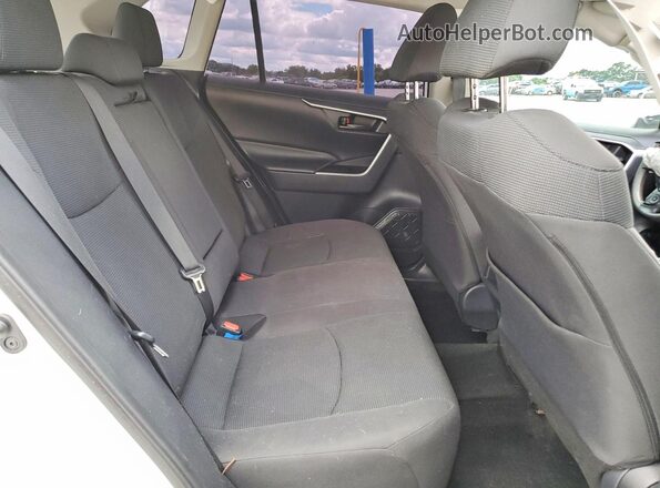 2T3F1RFV9KC009357 2019 TOYOTA RAV4 White Вид задньої частини салону