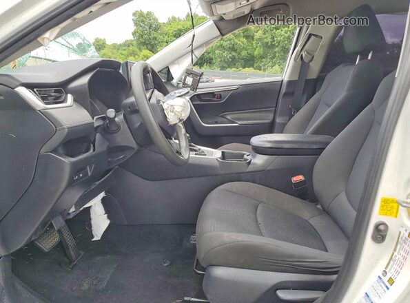 2T3F1RFV9KC009357 2019 TOYOTA RAV4 White Вид салону спереду