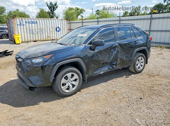 2T3F1RFV9KW070223 2019 TOYOTA RAV4 Black Հետևի ձախ