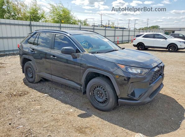 2T3F1RFV9KW070223 2019 TOYOTA RAV4 Black Դիմացի տեսք