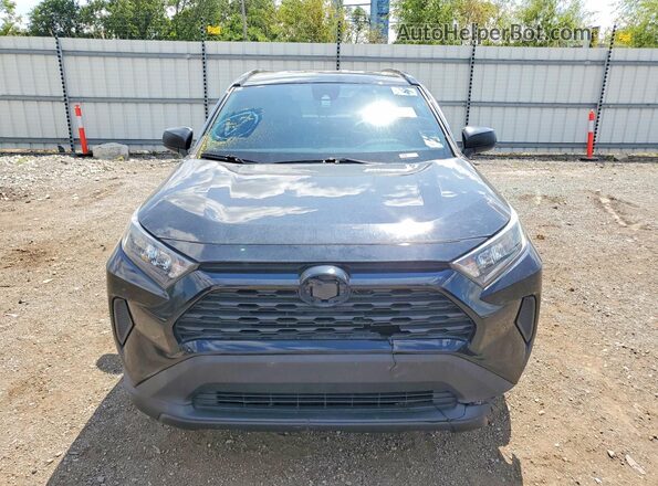 2T3F1RFV9KW070223 2019 TOYOTA RAV4 Black Հետևի տեսք
