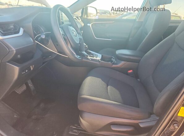 2T3F1RFV9LC096906 2020 TOYOTA RAV4 Black Вид салону спереду