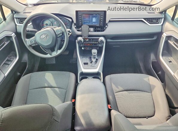 2T3F1RFV9LC111260 2020 TOYOTA RAV4 Silver Widok deski rozdzielczej