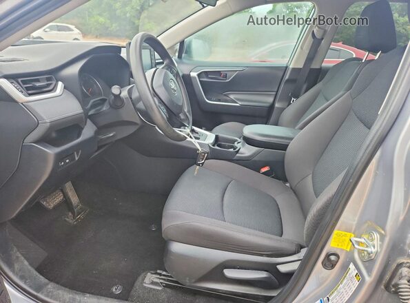 2T3F1RFV9LC111260 2020 TOYOTA RAV4 Silver Widok wnętrza z przodu