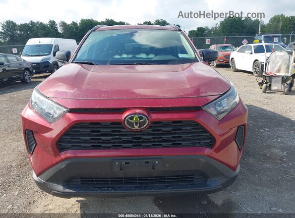 2T3F1RFV9LW124816 2020 TOYOTA RAV4 Red Vista del cuadro de instrumentos