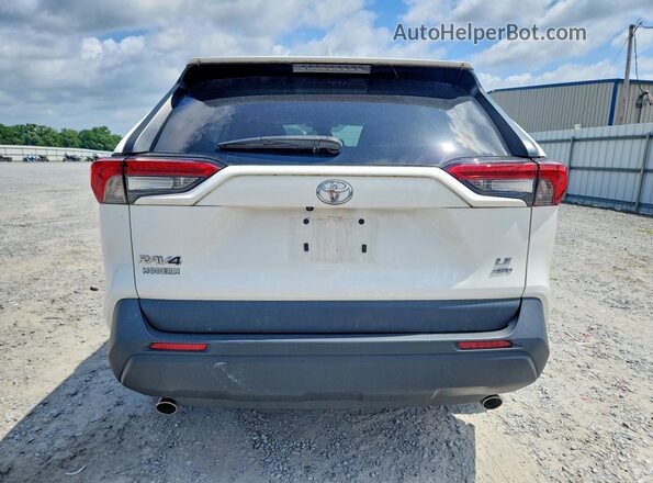 2T3F1RFV9PC377285 2023 TOYOTA RAV4 White Widok z tyłu