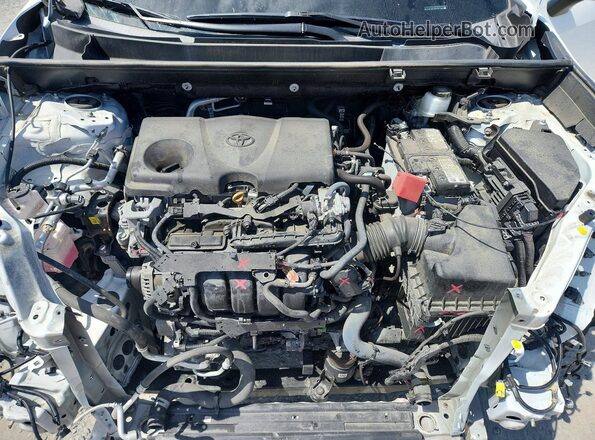 2T3F1RFV9PC377285 2023 TOYOTA RAV4 White Widok komory silnika