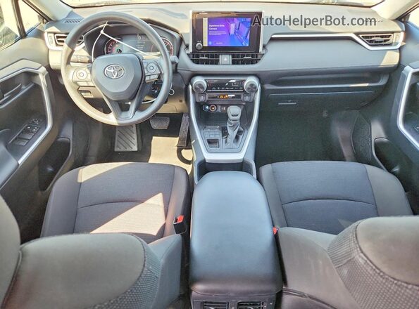 2T3F1RFV9SC533950 2025 TOYOTA RAV4 Black Առջևի վահանակի տեսք