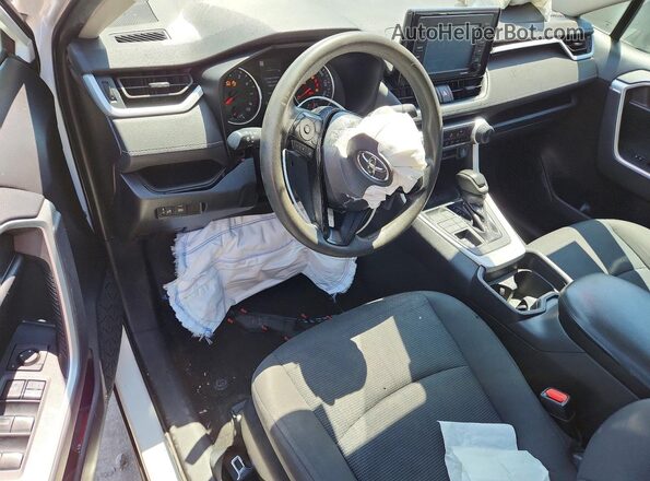 2T3F1RFVXLW122427 2020 TOYOTA RAV4 White Dashboard view