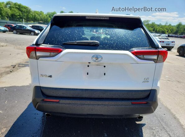 2T3F1RFVXLW122427 2020 TOYOTA RAV4 White Rear view