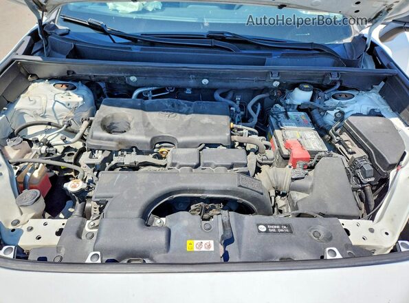 2T3F1RFVXLW122427 2020 TOYOTA RAV4 White Engine compartment view