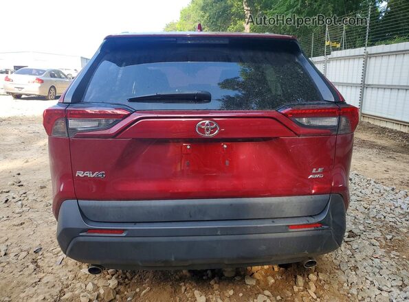 2T3F1RFVXMW149113 2021 TOYOTA RAV4 Red Vista trasera