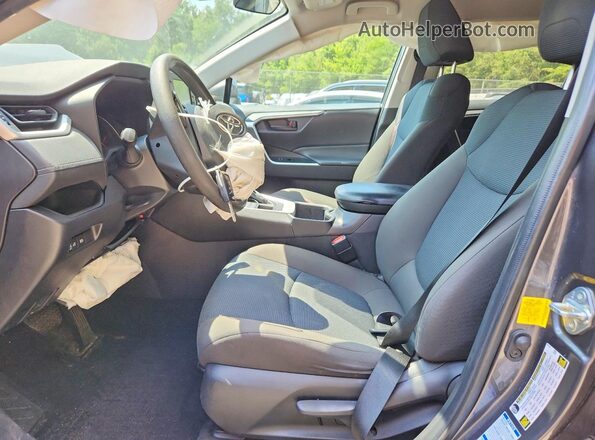 2T3G1RFV0NC260339 2022 TOYOTA RAV4 Gray Вид салону спереду