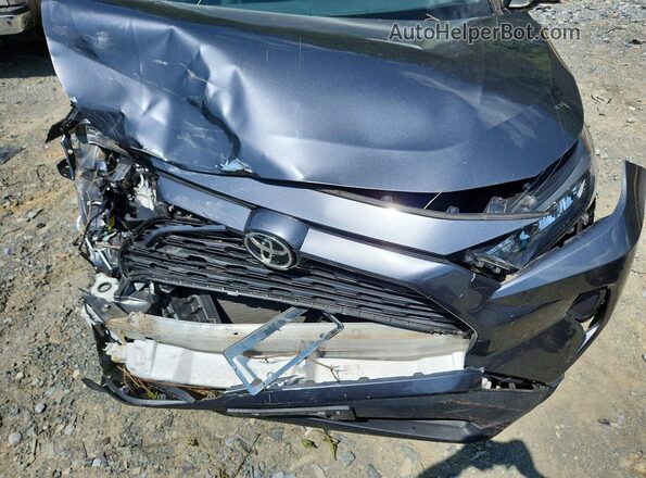2T3G1RFV0NC260339 2022 TOYOTA RAV4 Gray Вид підкапотного простору