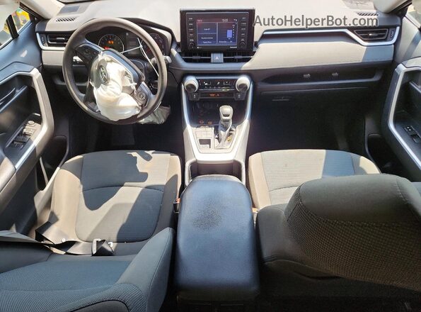 2T3G1RFV0NC260339 2022 TOYOTA RAV4 Gray Вид панелі приладів