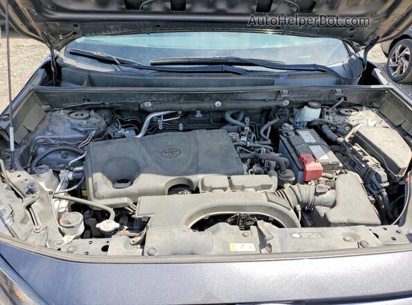 2T3G1RFV1KW001272 2019 TOYOTA RAV4 Charcoal უკანა სალონის ხედი