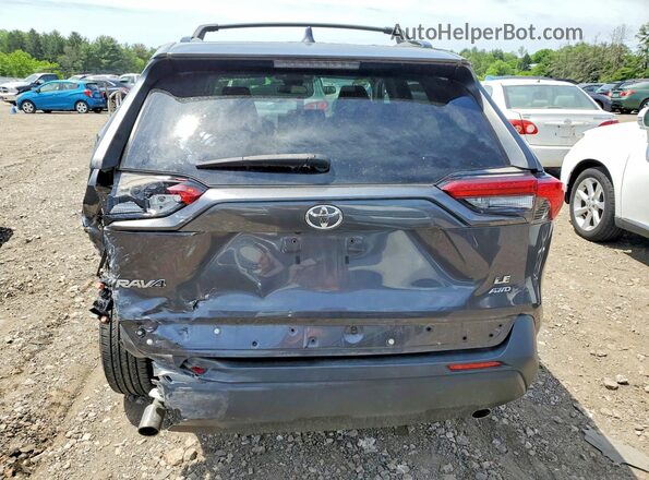2T3G1RFV1KW001272 2019 TOYOTA RAV4 Charcoal უკანა ხედი
