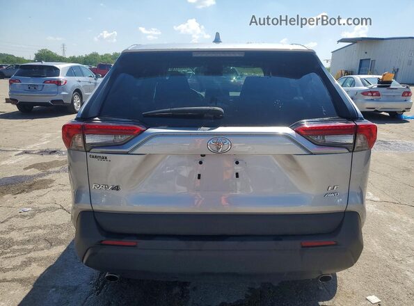 2T3G1RFV1PC386552 2023 TOYOTA RAV4 Silver Rear view