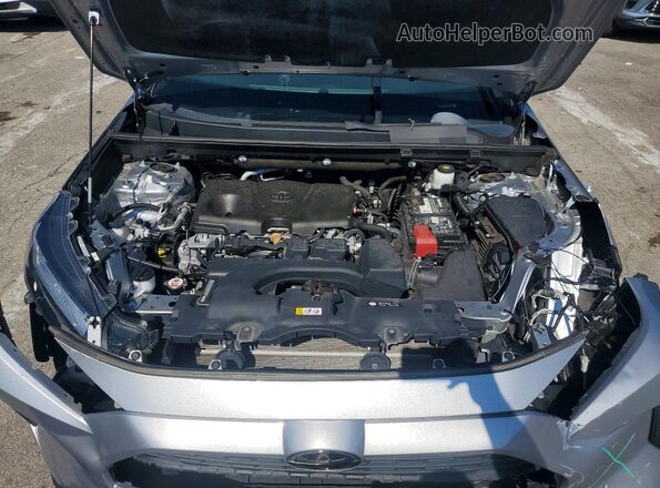 2T3G1RFV1PC386552 2023 TOYOTA RAV4 Silver Engine compartment view