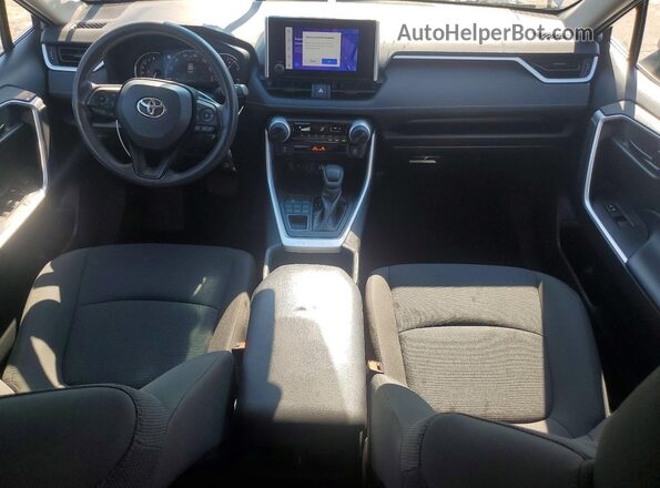 2T3G1RFV1PC386552 2023 TOYOTA RAV4 Silver Dashboard view