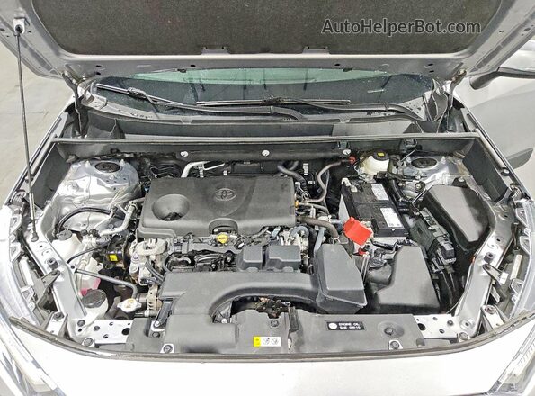 2T3G1RFV1RC478196 2024 TOYOTA RAV4 Silver Вид підкапотного простору