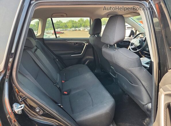 2T3G1RFV2KC051714 2019 TOYOTA RAV4 Black Rear seats view