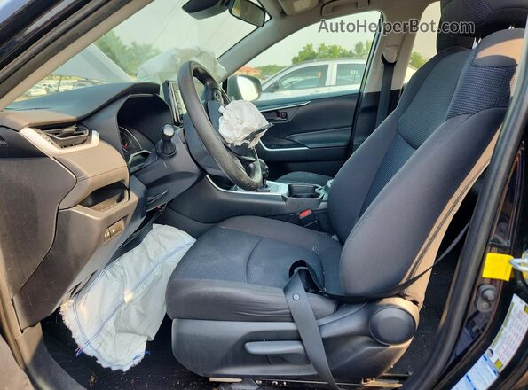 2T3G1RFV2KC051714 2019 TOYOTA RAV4 Black Front interior view