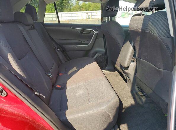 2T3G1RFV3KW083070 2019 TOYOTA RAV4 Red Widok wnętrza z tyłu