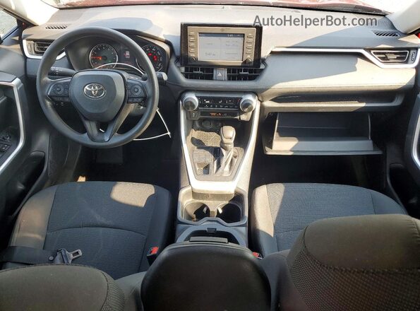 2T3G1RFV3KW083070 2019 TOYOTA RAV4 Red Widok deski rozdzielczej