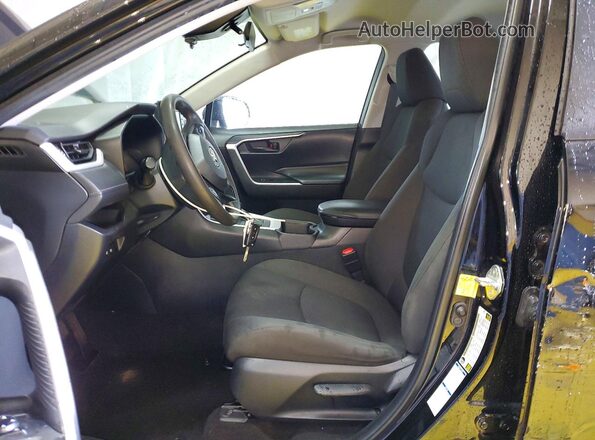 2T3G1RFV3NC262957 2022 TOYOTA RAV4 Black Widok wnętrza z przodu