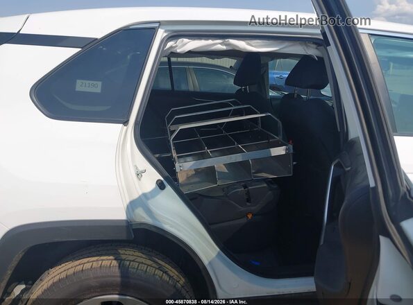 2T3G1RFV3PC341533 2023 TOYOTA RAV4 White VIN კოდის სტიკერის ხედი
