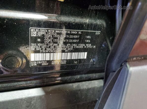 2T3G1RFV3RC432451 2024 TOYOTA RAV4 Black 360 interior view