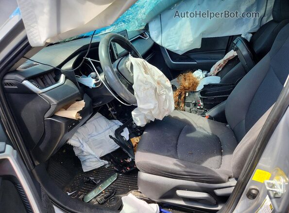 2T3G1RFV4KW020639 2019 TOYOTA RAV4 Gray Вид салону спереду
