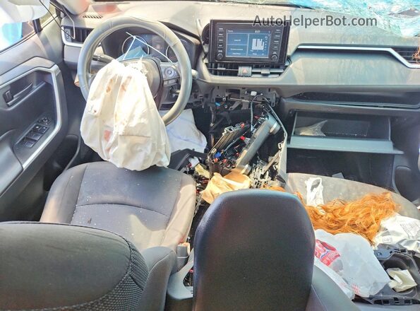 2T3G1RFV4KW020639 2019 TOYOTA RAV4 Gray Вид панелі приладів