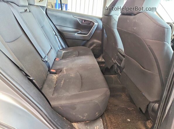 2T3G1RFV4LW117096 2020 TOYOTA RAV4 Silver Rear seats view