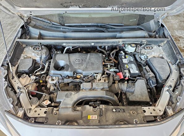 2T3G1RFV4LW117096 2020 TOYOTA RAV4 Silver Rear interior view