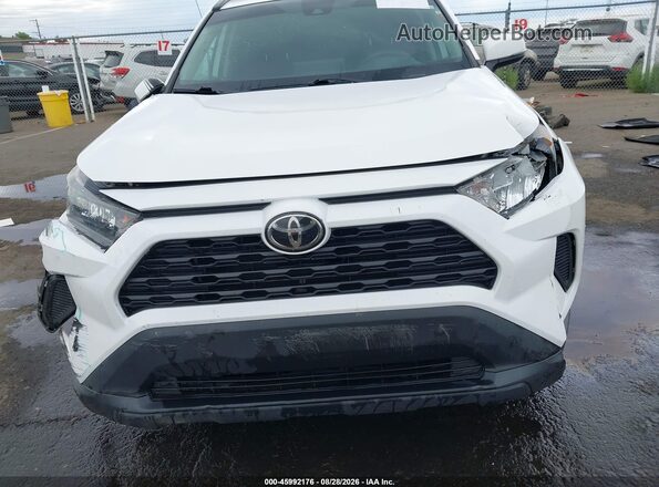 2T3G1RFV4MC157617 2021 TOYOTA RAV4 White Instrument cluster view