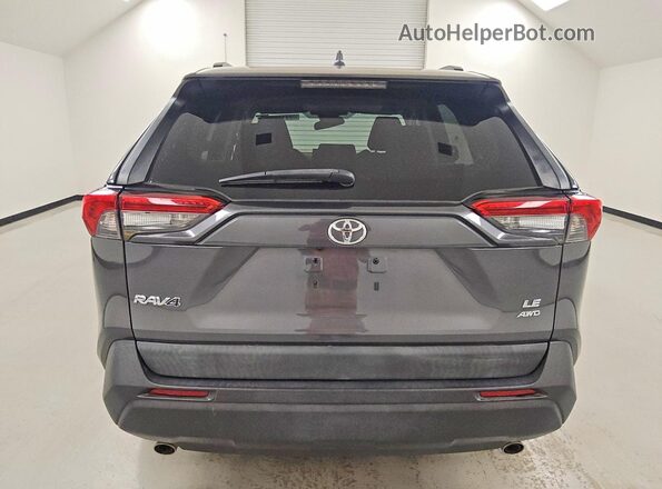 2T3G1RFV4MW171807 2021 TOYOTA RAV4 Gray უკანა ხედი