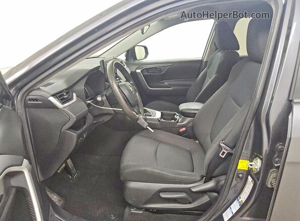 2T3G1RFV4MW171807 2021 TOYOTA RAV4 Gray წინა სალონის ხედი
