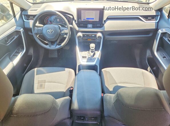 2T3G1RFV4SC545332 2025 TOYOTA RAV4 Black Առջևի վահանակի տեսք