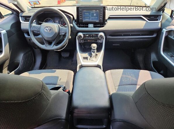 2T3G1RFV5MW152506 2021 TOYOTA RAV4 Silver Dashboard view