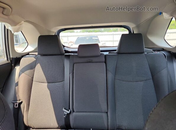 2T3G1RFV5MW152506 2021 TOYOTA RAV4 Silver Rear seats view